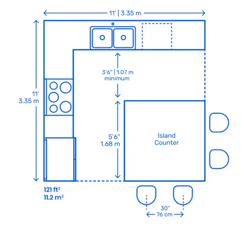 L-Shaped Kitchen with Island: 23 Layout Ideas! - Pretty My Kitchen